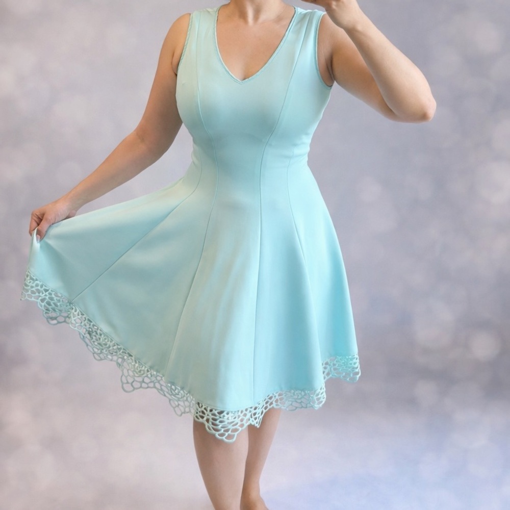 Turquoise Dress - Picture 2 of 3